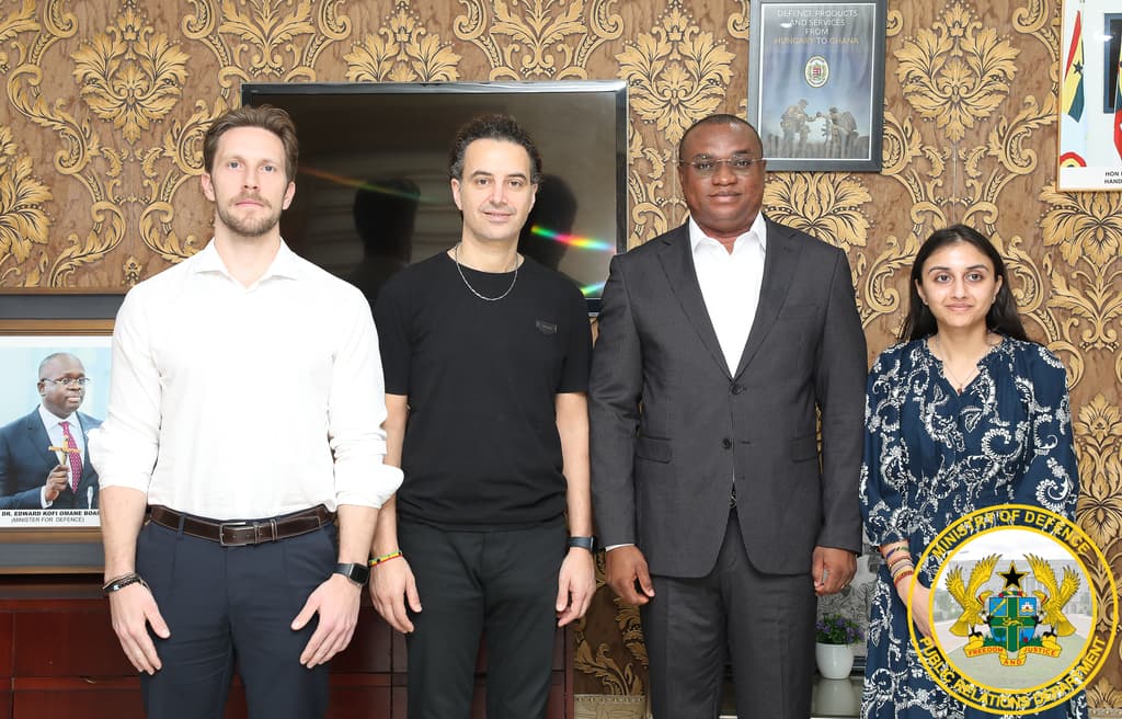 SP Consulting and investment representatives at a Ghana government meeting
